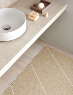 Randy Teppich Sand/ Vanilla, 70x320 Cm -Brafab Verkaufs-Shop pappelina randy teppich sand vanilla 1 2