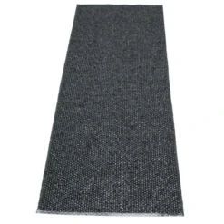 Svea Matte 70x90 Cm, Metallic Black/Black