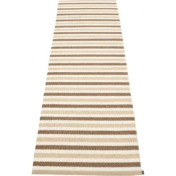 Teo Teppich Braun / Beige / Vanilla, 70x240 Cm