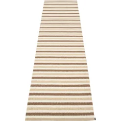 Teo Teppich Braun / Beige / Vanilla, 70x300 Cm