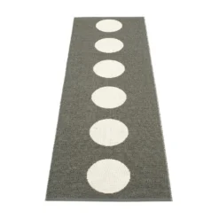 Vera Matte 70x225 Cm, Charcoal/Vanilla