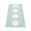 Vera One Fußmatte 70x150cm, Turquoise/Vanilla