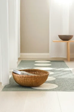 Vera Teppich Army/ Vanilla, 70x225 Cm -Brafab Verkaufs-Shop pappelina vera teppich army vanilla 2 2