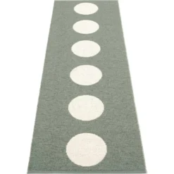 Vera Teppich Army/ Vanilla, 70x225 Cm