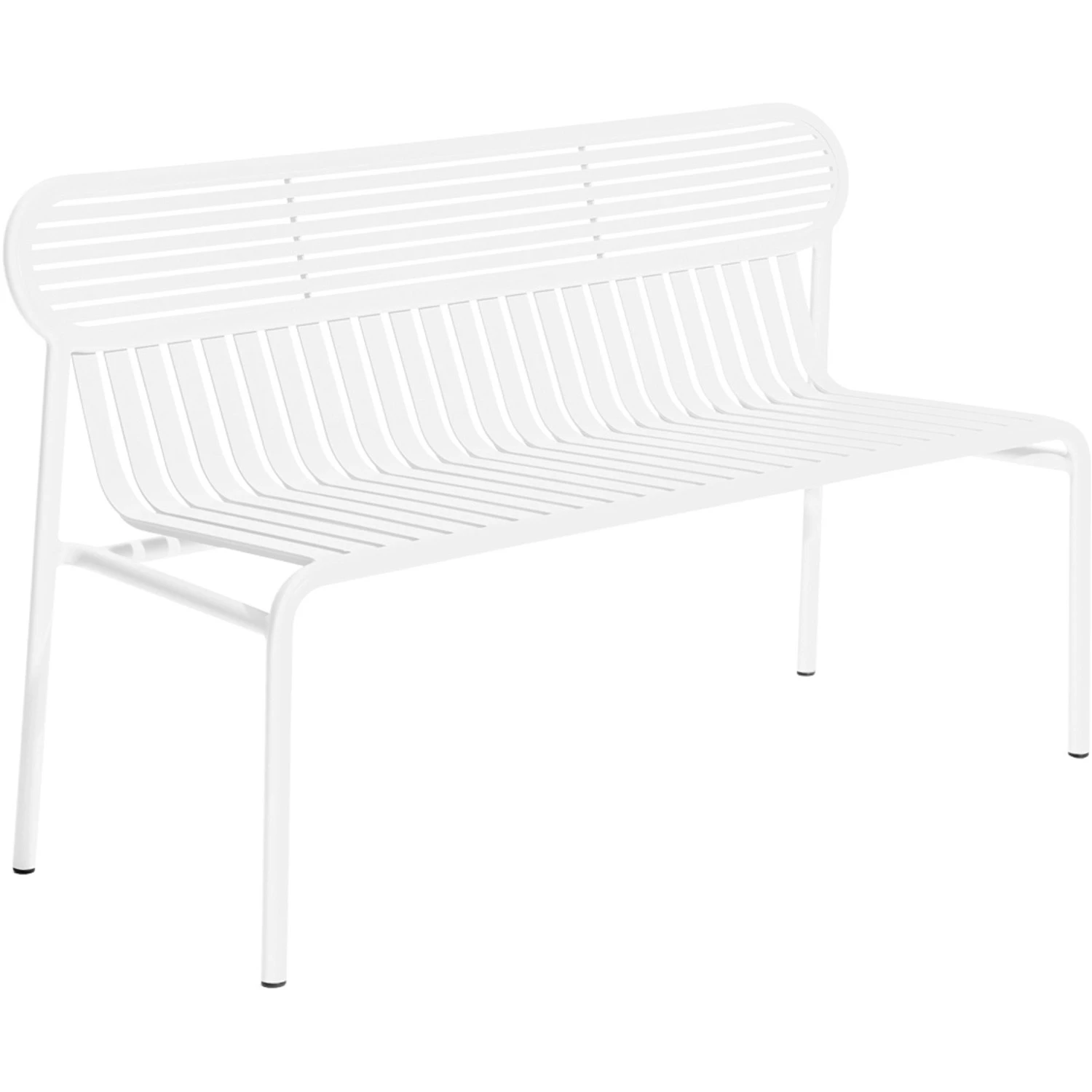 Week-End Gartenbank 121 Cm, Weiß 1 Week-End Gartenbank 121 Cm, Weiß