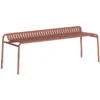 Week-End Bank Ohne Rückenlehne, Terracotta