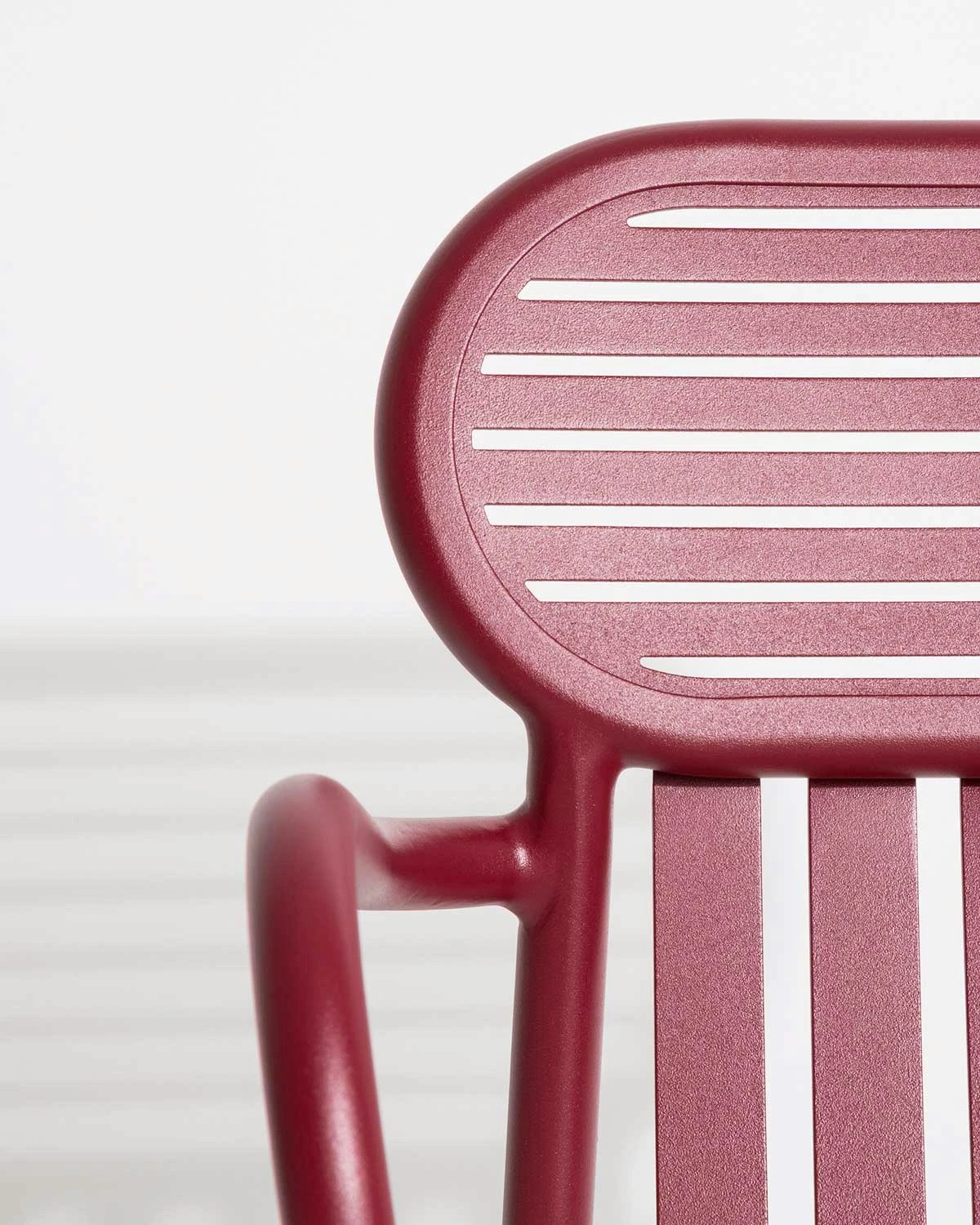 Week-End Lehnstuhl, Burgunderrot 3 Week-End Lehnstuhl, Burgunderrot – Bild 3