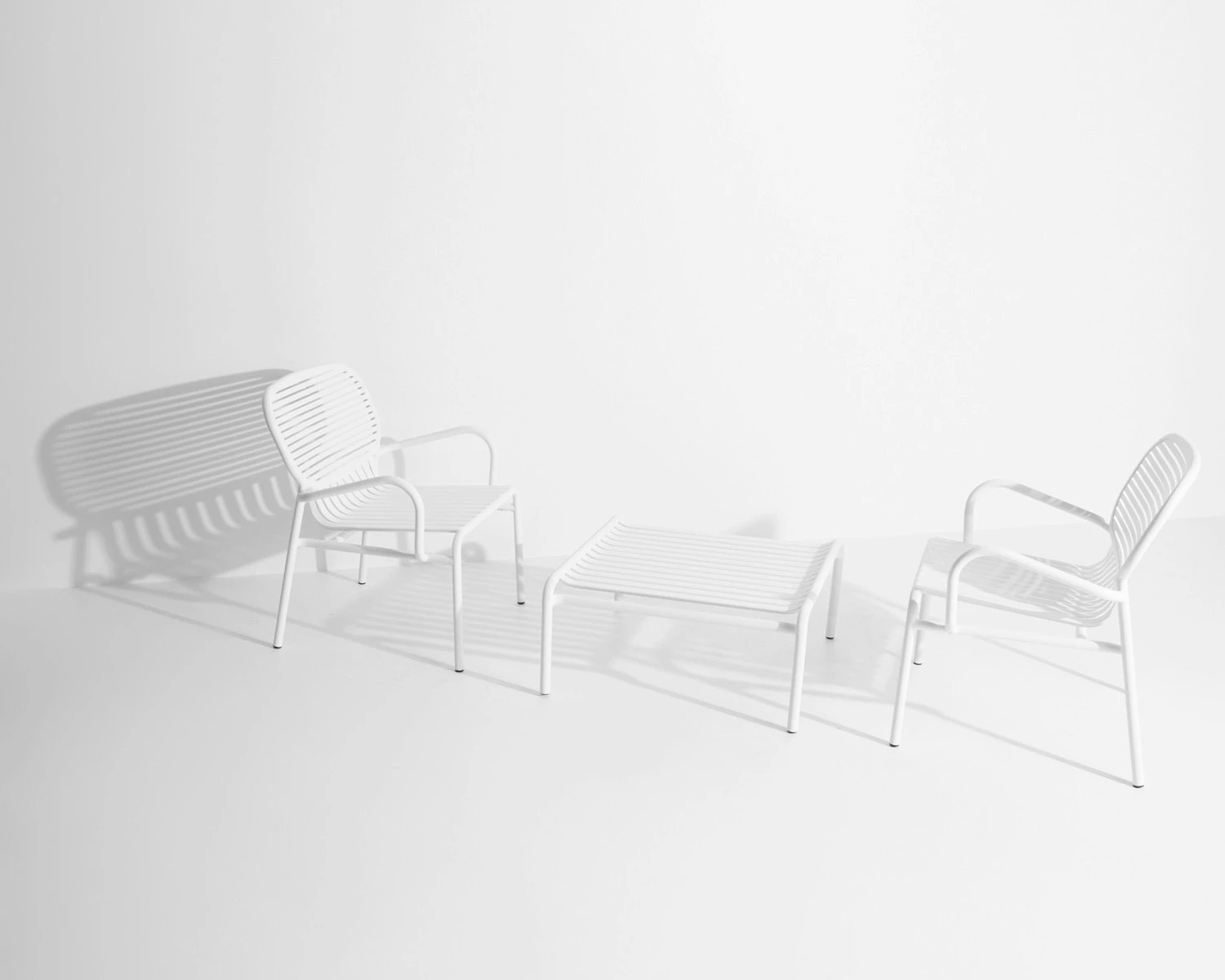 Week-End Kaffeetisch 60x69 Cm, Weiß 3 Week-End Kaffeetisch 60x69 Cm, Weiß – Bild 3