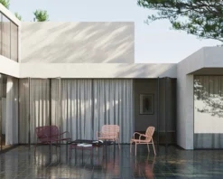 Week-End Kaffeetisch 60x69 Cm, Burgunderrot -Brafab Verkaufs-Shop petite friture week end coffee table 23