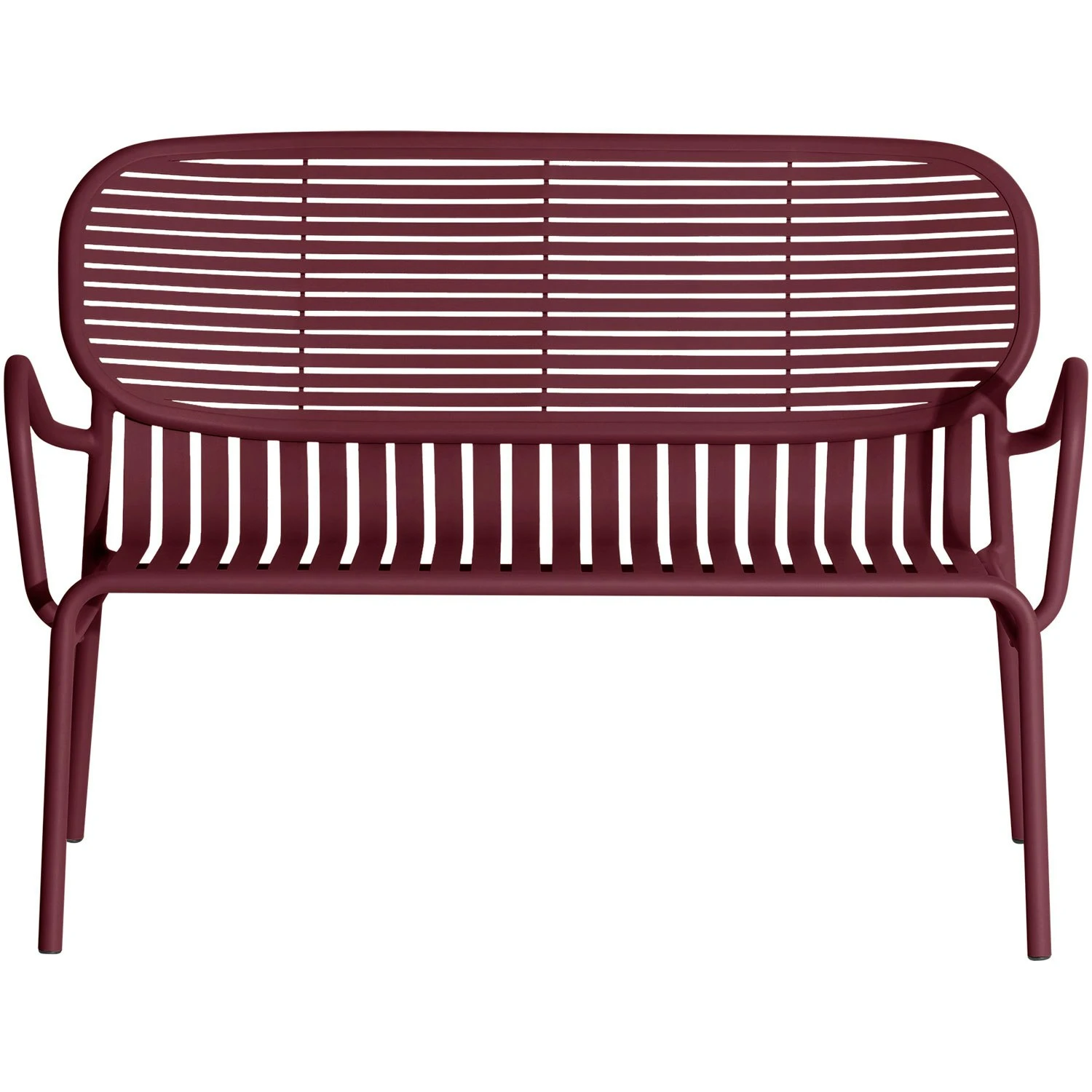 Week-End Gartensofa 2-Sitzer, Burgunderrot 1 Week-End Gartensofa 2-Sitzer, Burgunderrot