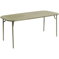 Week-End Esstisch Mittelgroß, 85x180 Cm, Jade Green