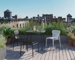 Week-End Stuhl, Weiß -Brafab Verkaufs-Shop petite friture week end stol bla 15