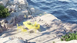 Week-End Stuhl, Gelb -Brafab Verkaufs-Shop petite friture week end stuhl 2 er set 1