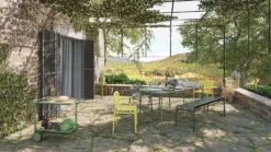 Week-End Stuhl, Gelb -Brafab Verkaufs-Shop petite friture week end stuhl 2 er set 2