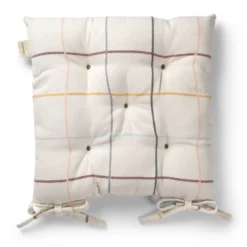 Outdoor Check Sitzpolster 40x40 Cm, Multi