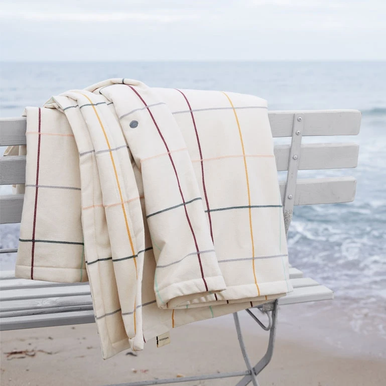 Outdoor Check Quilted Plaid 130x180 Cm Multi 2 Outdoor Check Quilted Plaid 130x180 Cm Multi – Bild 2