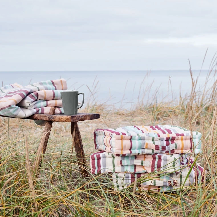 Outdoor Check Quilted Plaid 130x180 Cm Multi 4 Outdoor Check Quilted Plaid 130x180 Cm Multi – Bild 4