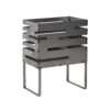 Röshults Urban 50 Fire Basket, Untreated Steel