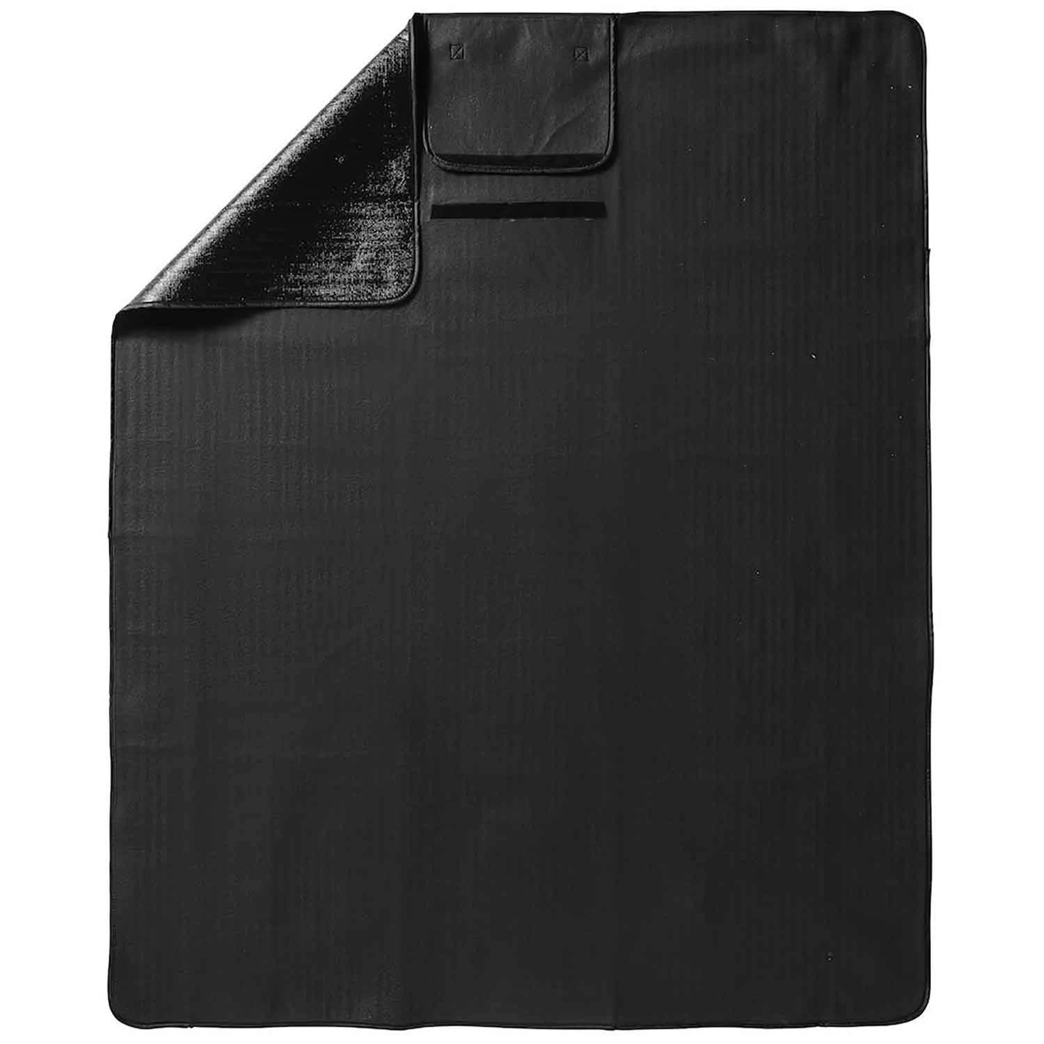 Sagaform City Picknick-Plaid 130x170 Cm, Schwarz 2 Sagaform City Picknick-Plaid 130x170 Cm, Schwarz – Bild 2