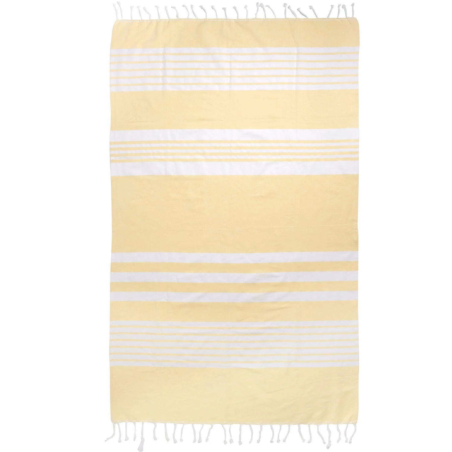 Sagaform Ella Hamam Handtuch 90x170 Cm, Gelb 2 Sagaform Ella Hamam Handtuch 90x170 Cm, Gelb – Bild 2