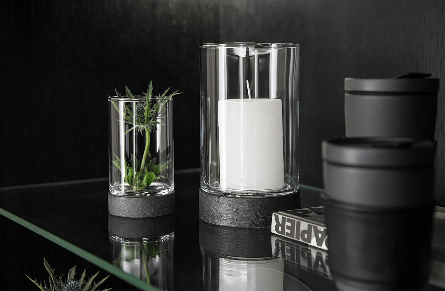 Villeroy & Boch Manufacture Rock Laterne, 25 Cm 2 Villeroy & Boch Manufacture Rock Laterne, 25 Cm – Bild 2